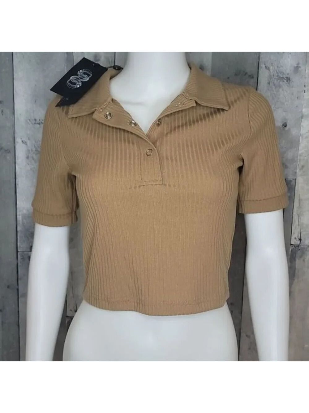 THE Fifth Label Micro Top Tan - Picture 2 of 10